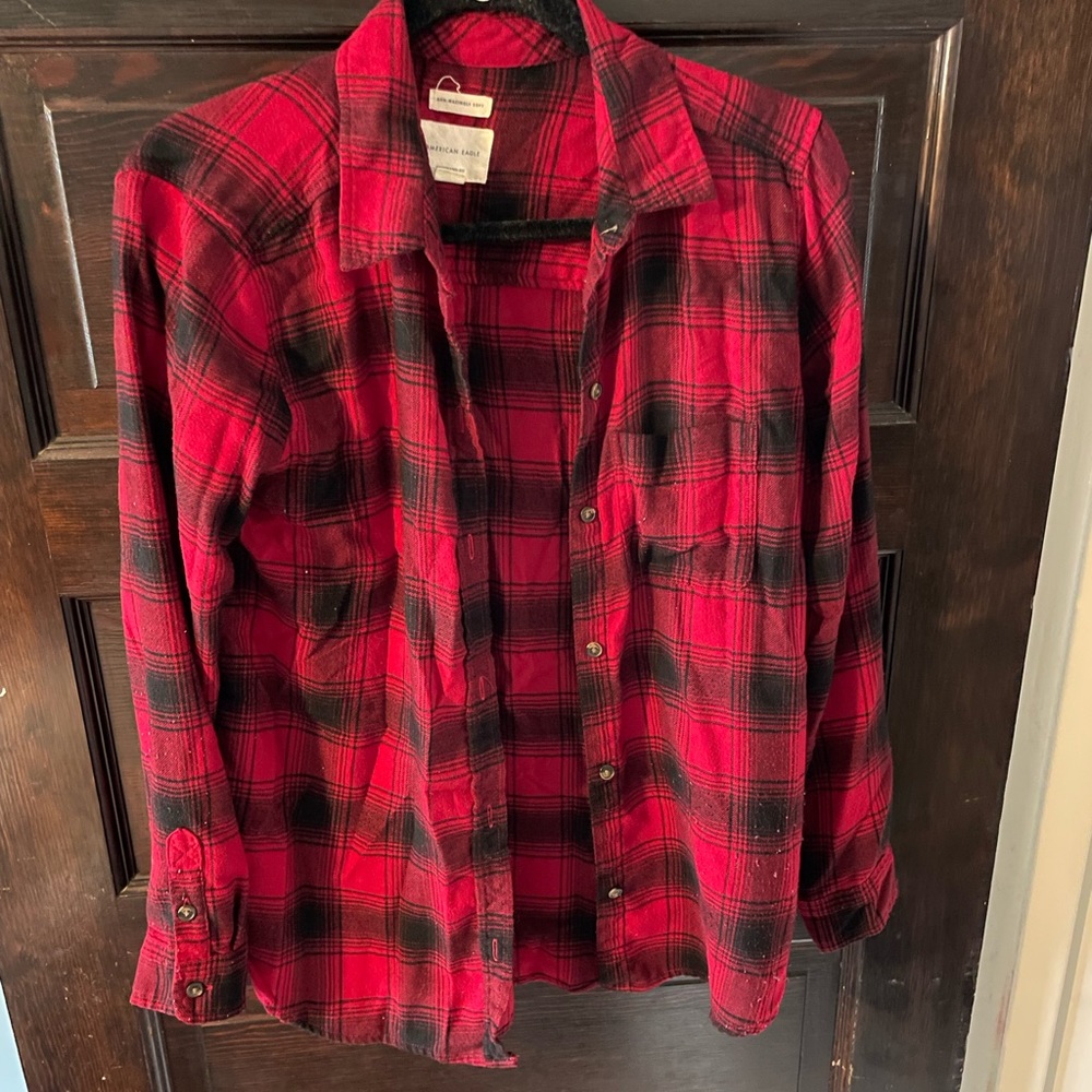 American Eagle boyfriend fit flannel